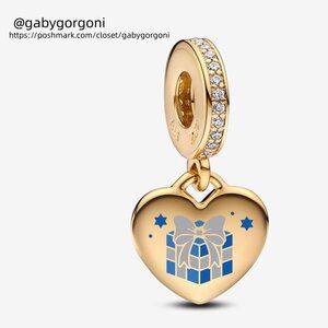 Pandora Hanukkah Gift Box Dangle Charm|Pendant
